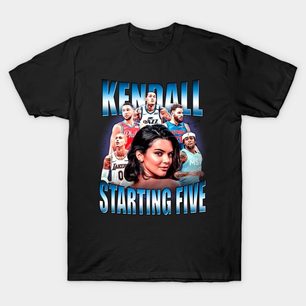 Kendall Starting Five T-Shirt by Planet of Tees